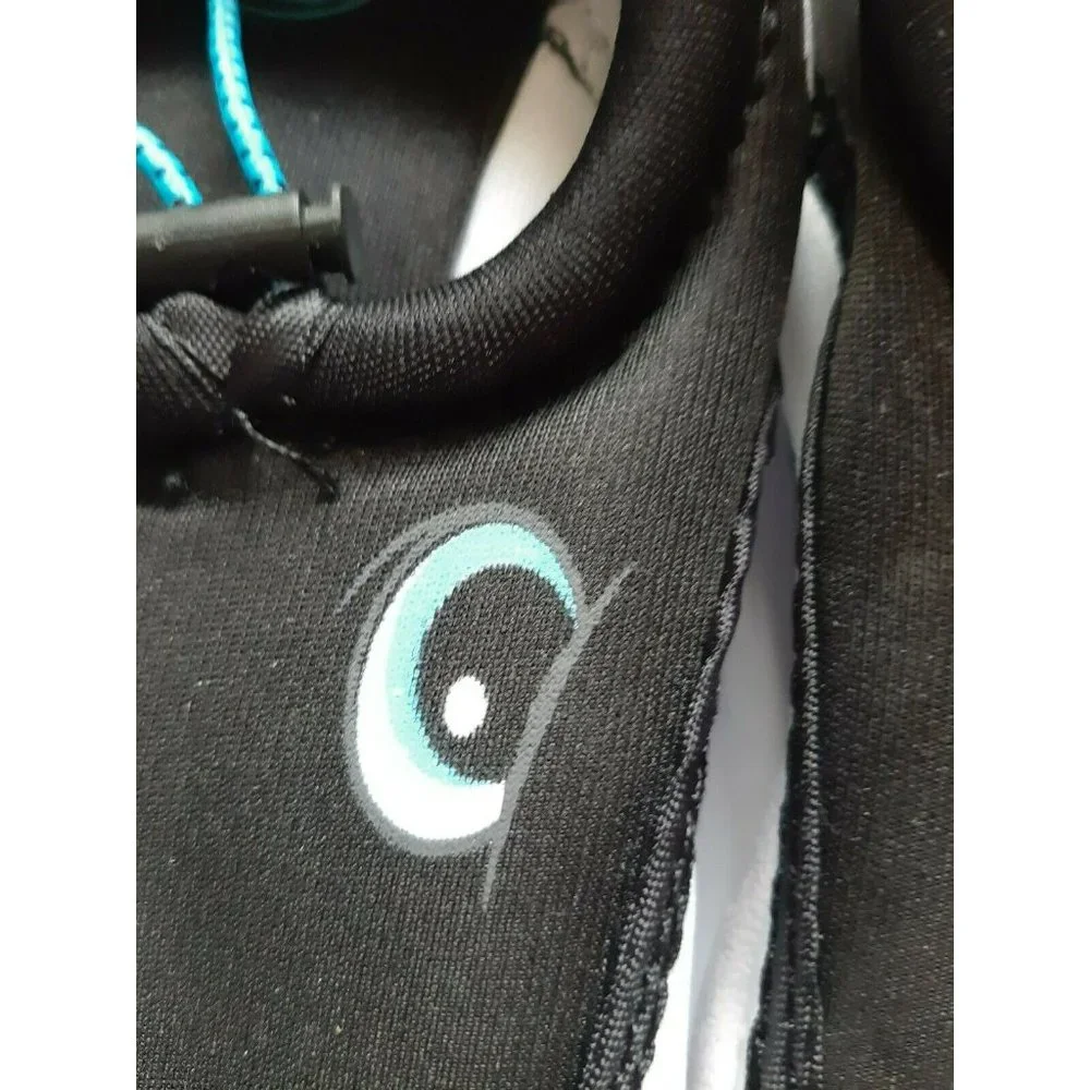 Water Shoes Size 2 Child's Body Glove Black Blue Eyes NWT